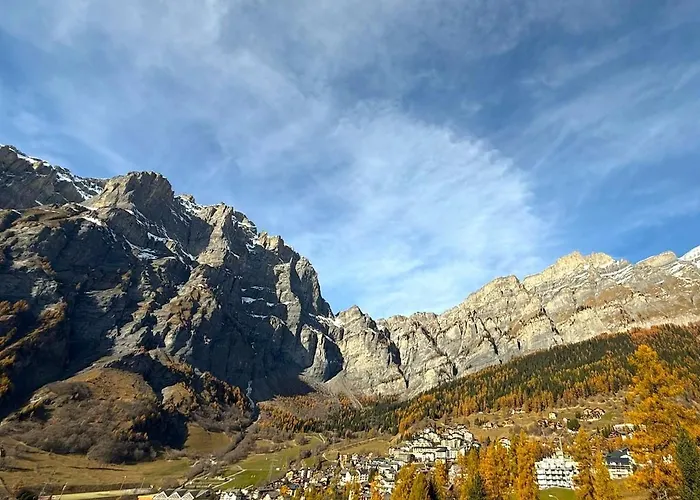Appartement Laerchenwald 1904 - Neu Renoviert, Neben Skigebiet Leukerbad